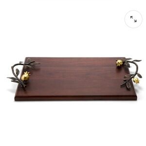 Michael Aram Pomegranate Bread Board Serving Tray